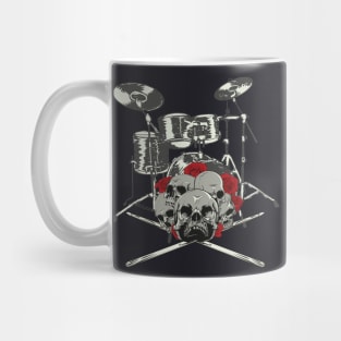 Skull Drummer Drums Mug